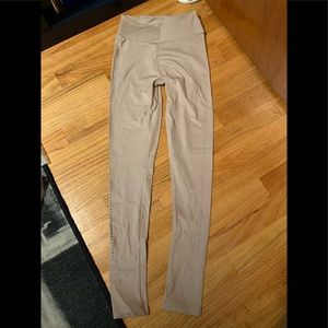 Gymshark Laser Cut Tights XS Taupe
